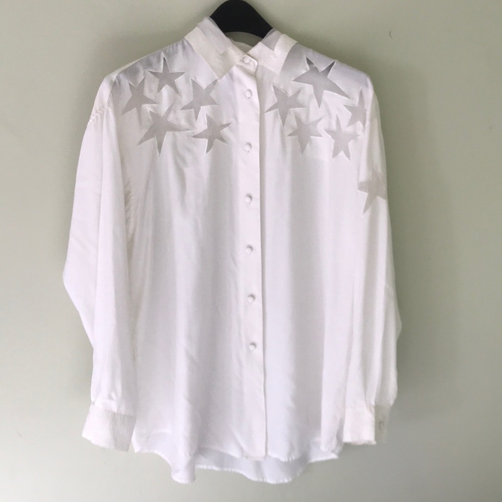 VINTAGE White BUTTON DOWN
